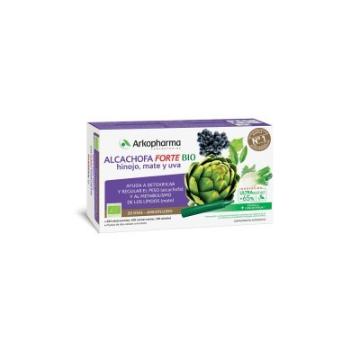 Arkofluido alcachofa forte ampollas bebibles 15 ml 20 ampollas