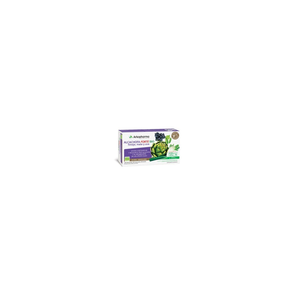 Arkofluido alcachofa forte ampollas bebibles 15 ml 20 ampollas
