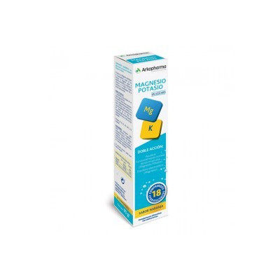 Arkovital magnesio y potasio 18 comprimidos efervescentes