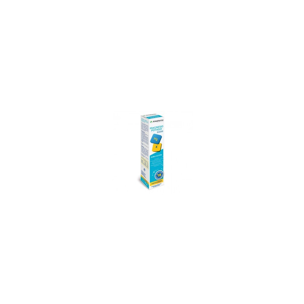Arkovital magnesio y potasio 18 comprimidos efervescentes