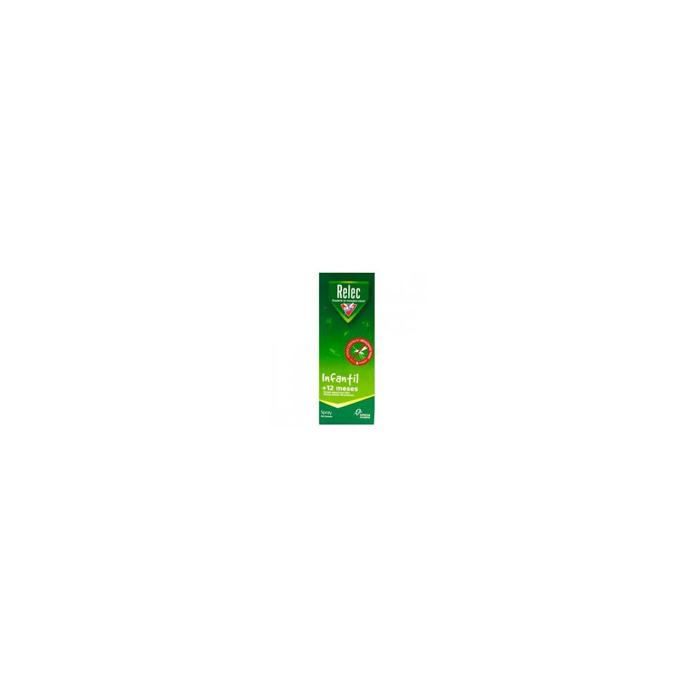Relec infantil + 12 meses spray repelente mosquitos 100 ml