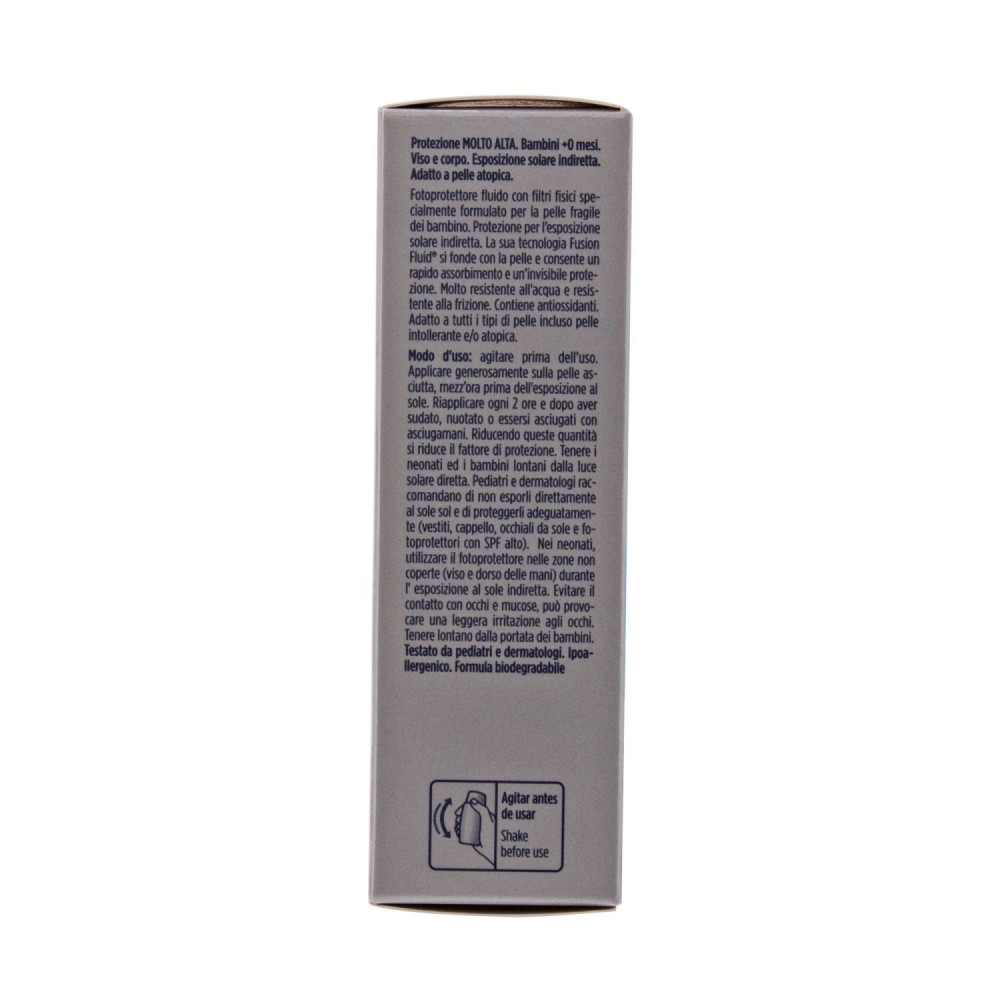fotoprotector isdin spf 50 fusion fluid mineral baby 50 ml
