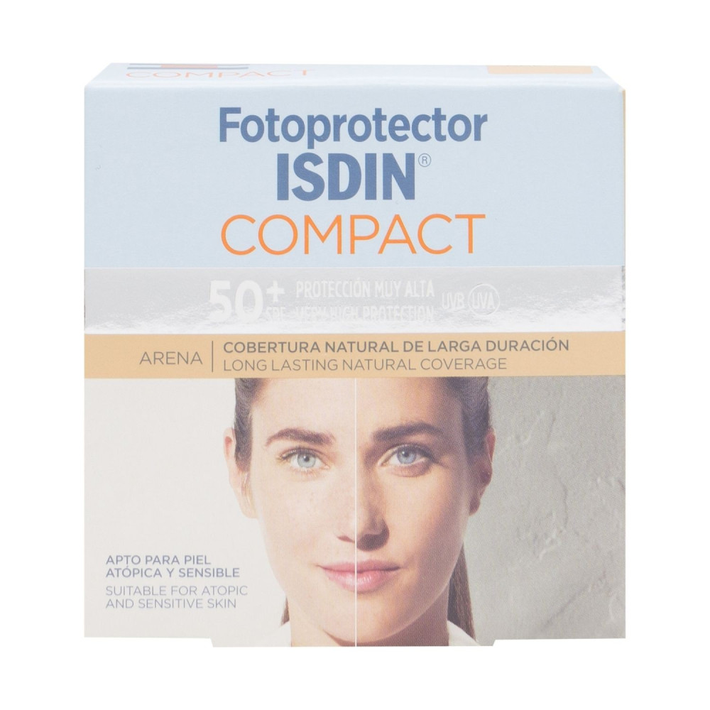 Fotoprotector isdin compact SPF 50 oil free color arena