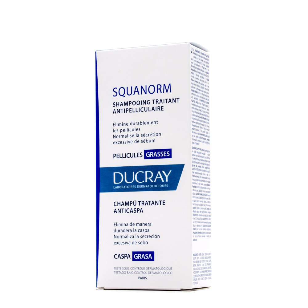 Champú tratante Anticaspa grasa Ducray 200 ml