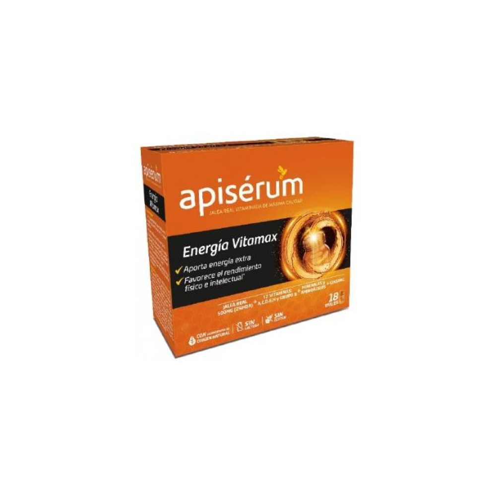 apiserum energia vitamax 18 viales