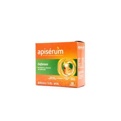 Caja de complejo vitamínico 18 viales de Apisérum Defensas 