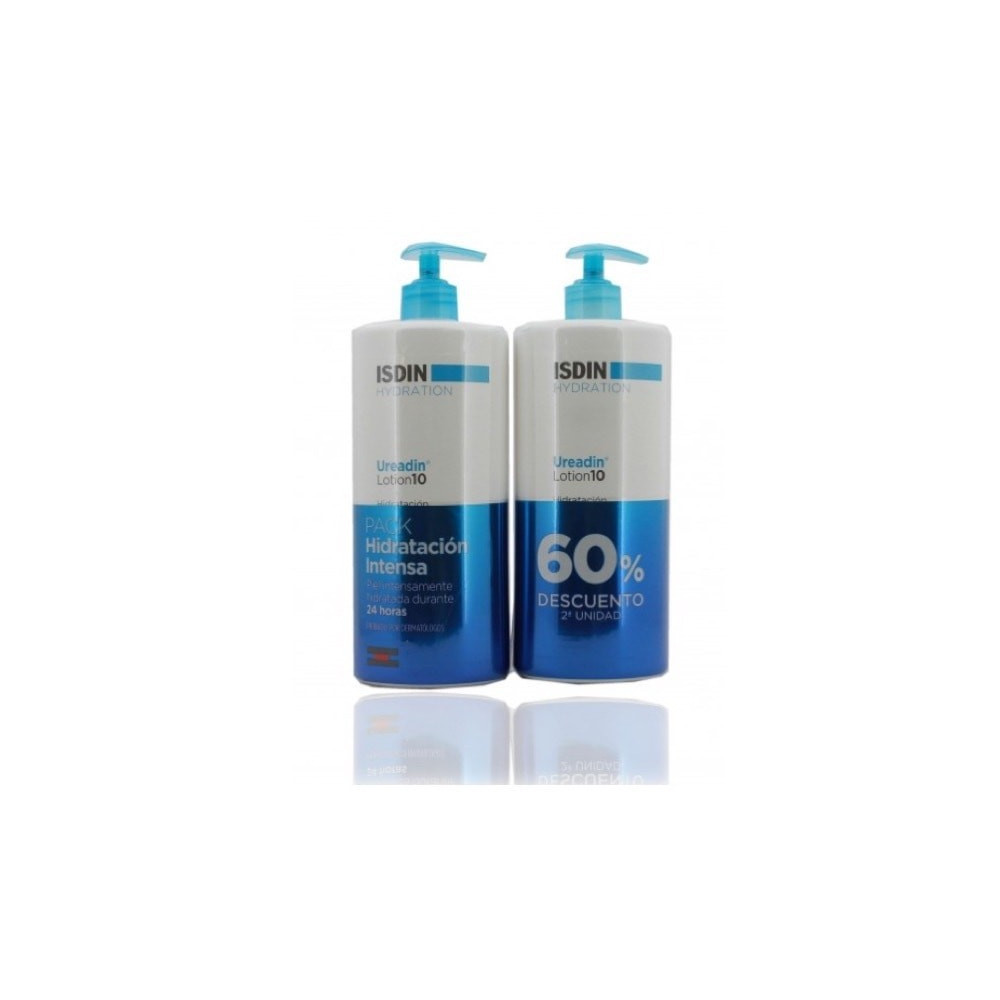 Pack Isdin Hydration Ureadin Lotion 10 2x1000 ml