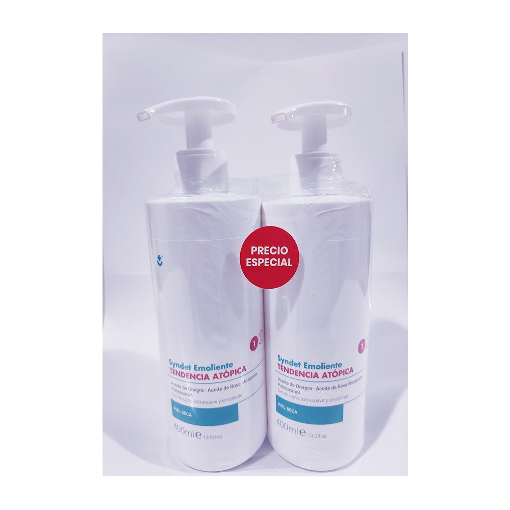 Parabotica Pack Syndet Emoliente Pieles Atópicas 2x400 ml
