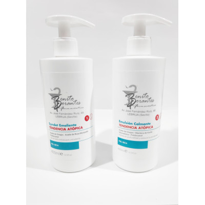 Parabotica Pack Emulsión Calmante + Syndet Emoliente 2x400 ml