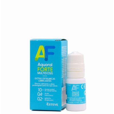 Aquoral forte multidosis gotas oftálmicas estériles 10 ml