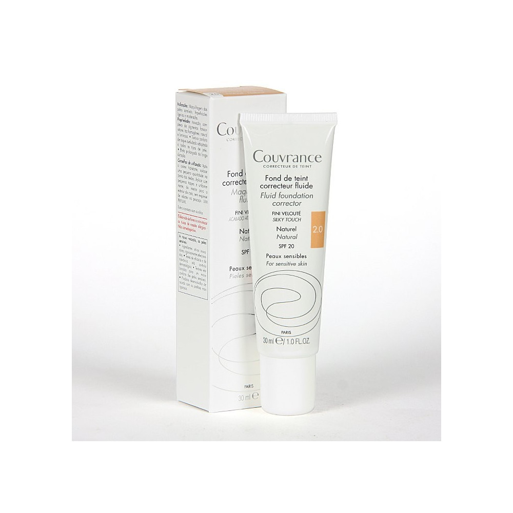 Avene couvrance maquillaje fluido 30 ml tono 2 natural