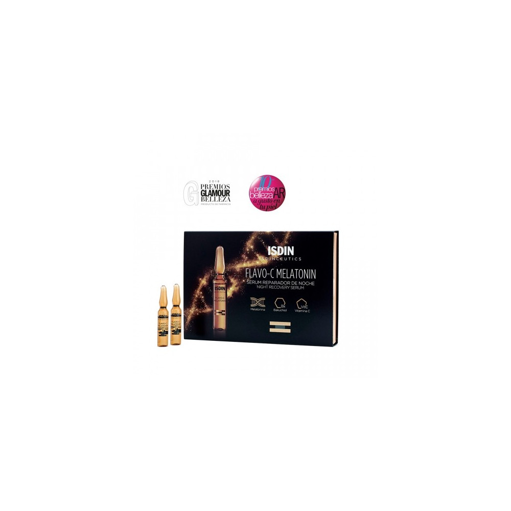 Isdinceutics FLAVO-C melatonina 30 ampollas 2 ml