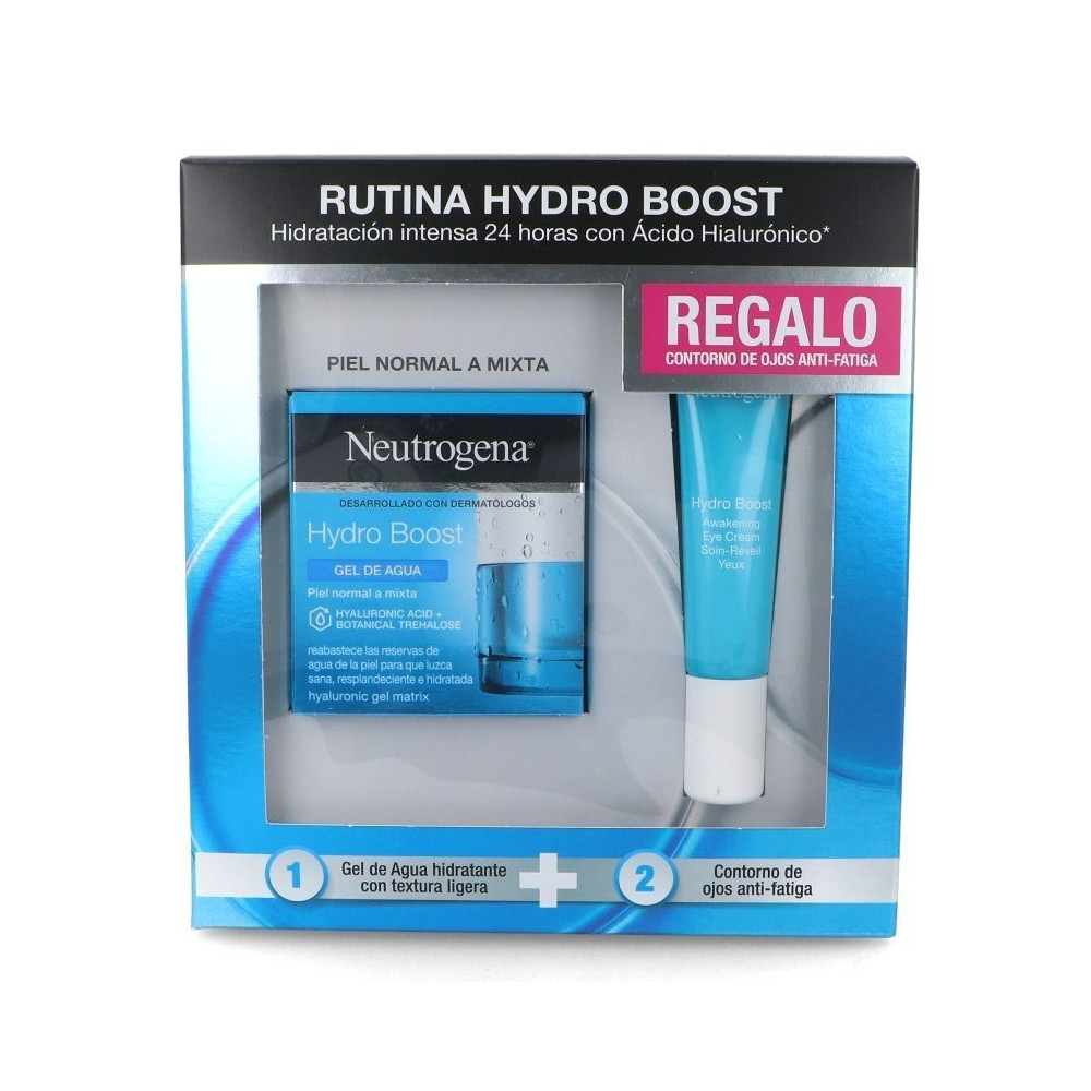 pack neutrogena hydro boost gel de agua contorno de ojos