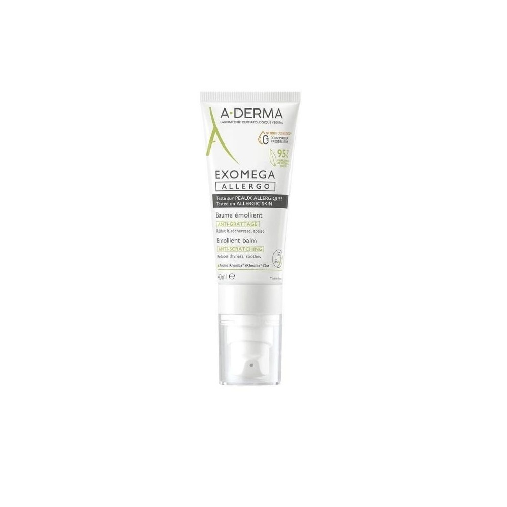 A-Derma Exomega Allergo Bálsamo Emoliente Anti-Rascado 40 ml