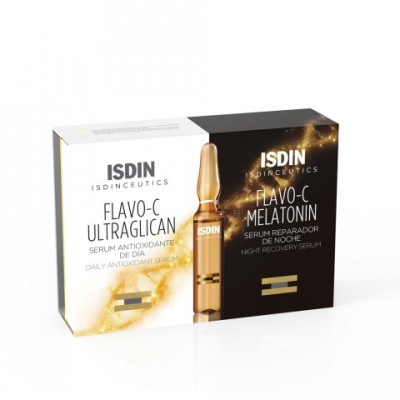 Isdinceutics FLAVO-C ultraglican + FLAVO-C melatonina