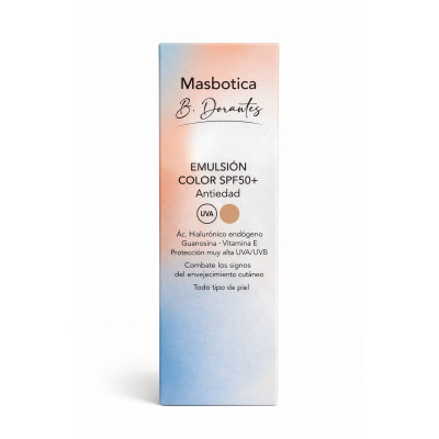 Parabotica Emulsión Color Antiedad SPF 50+ 50 ml