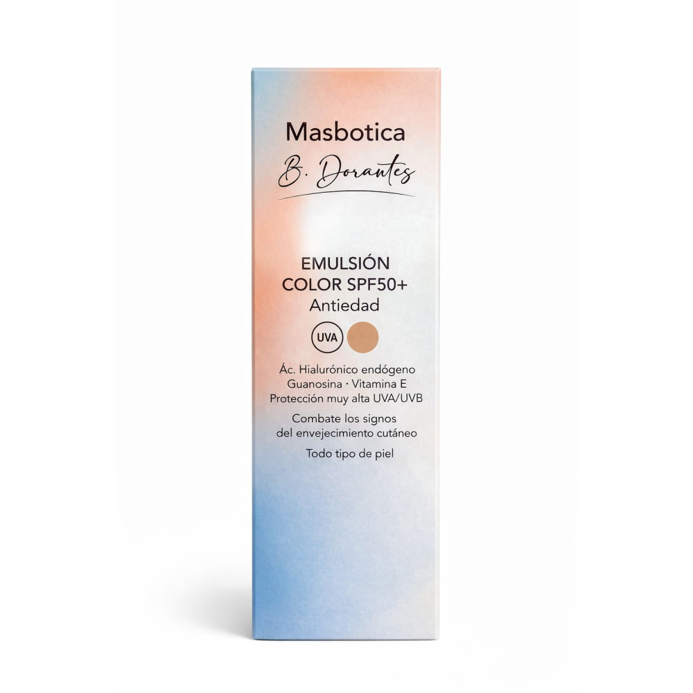 Parabotica Emulsión Color Antiedad SPF 50+ 50 ml