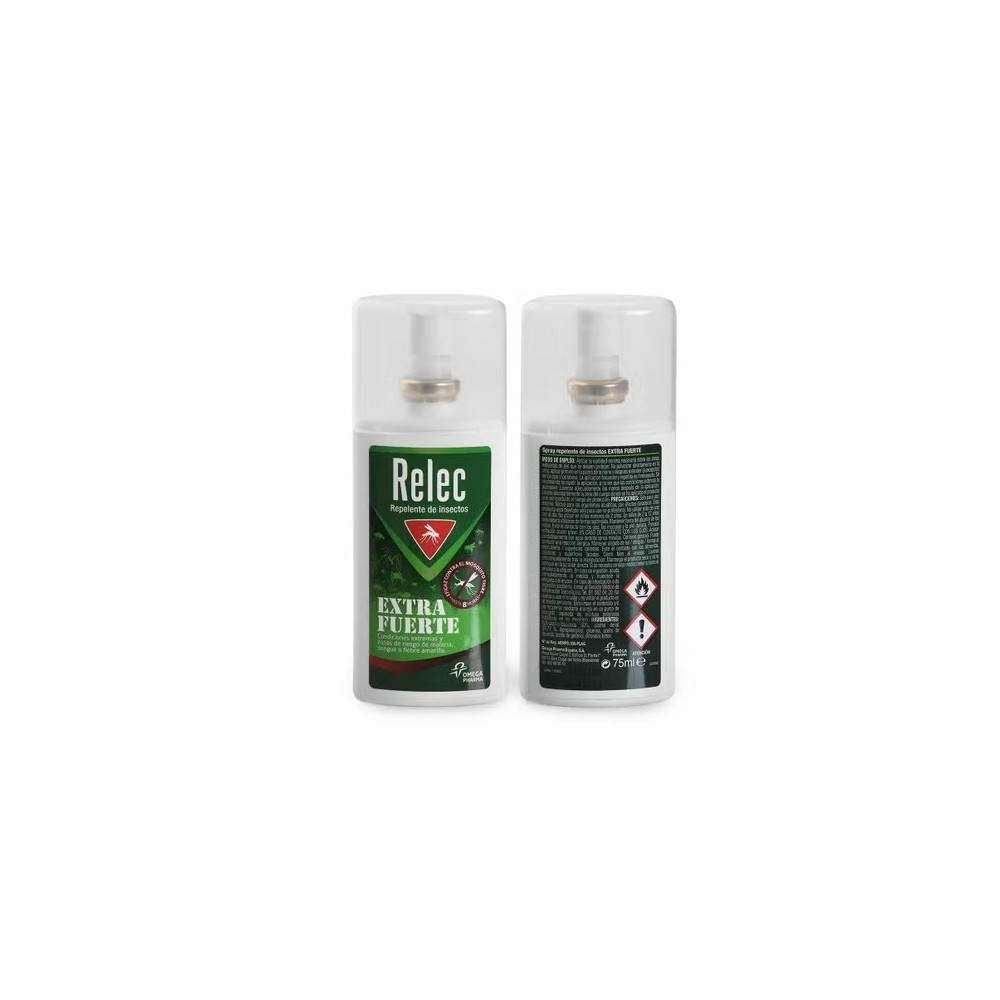 Relec extrafuerte spray repelente 75 ml