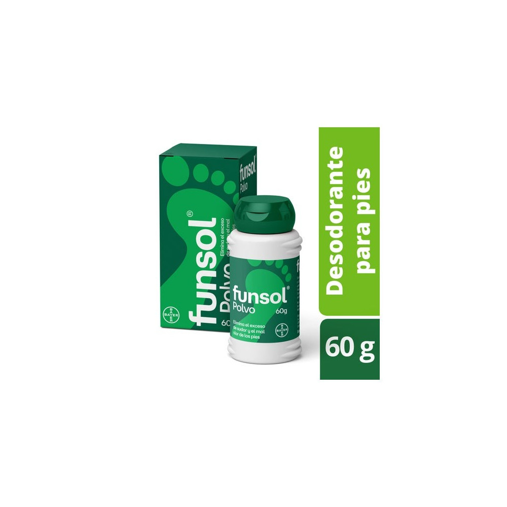 Funsol Desodorante en Polvo Pies 60g