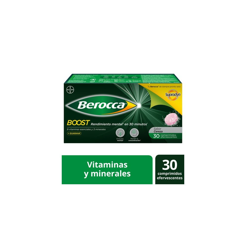 Berocca Boost Guaraná Efervescente 30comp