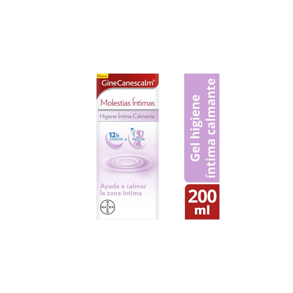 GineCanescalm Gel Higiene Íntima Calmante 200ml