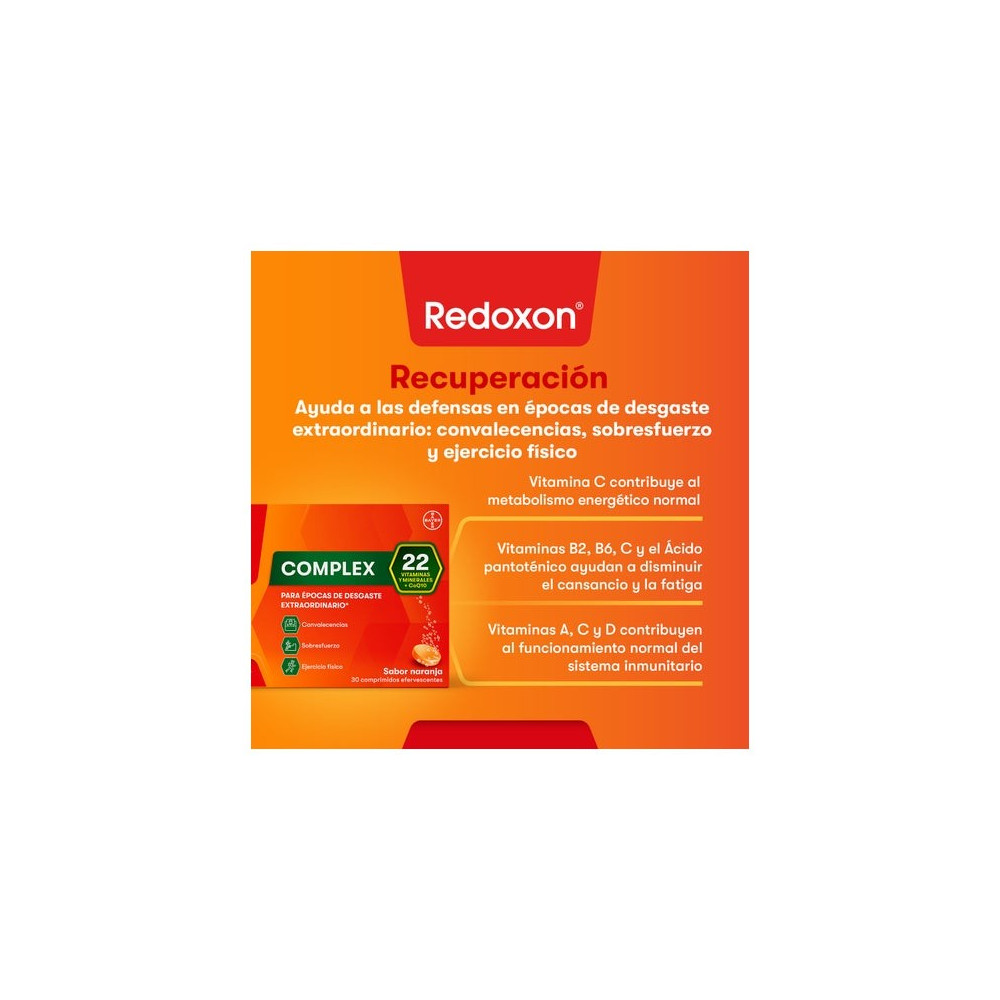 Redoxon Complex 30 comprimidos