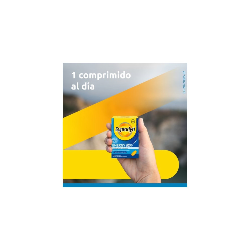Supradyn Energy 50+ 30 comprimidos
