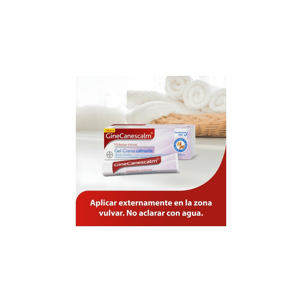 Bayer GineCanescalm® Gel Crema Calmante 15g