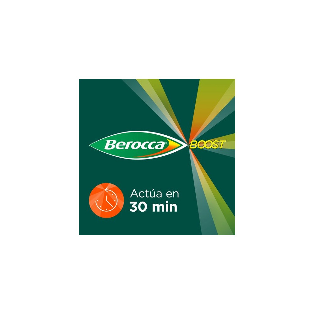 Bayer Berocca Boost Guaraná Efervescente 15 comprimidos