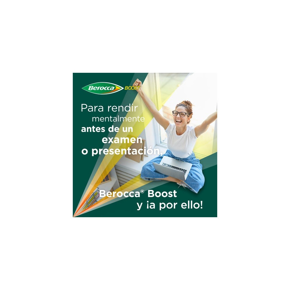 Bayer Berocca Boost Guaraná Efervescente 15 comprimidos