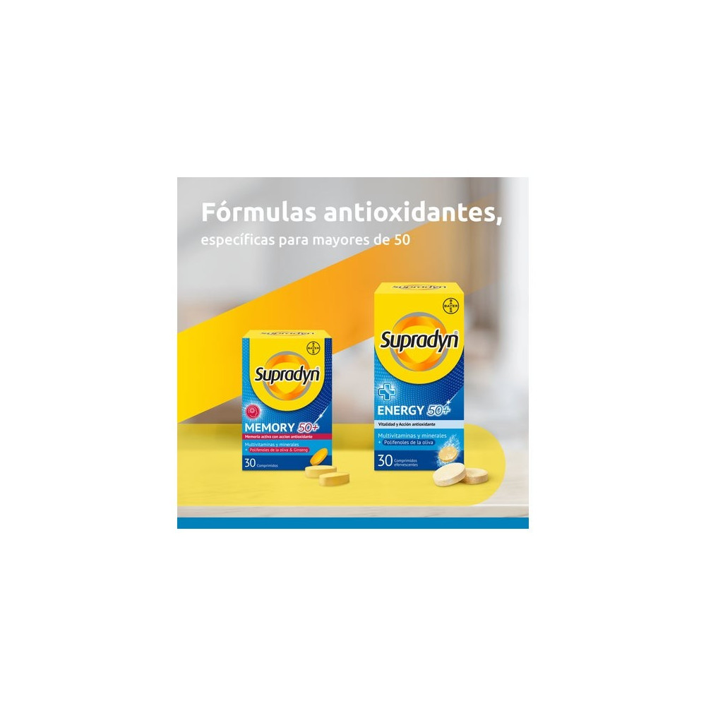 Bayer Supradyn Memory 50+ 30 comprimidos