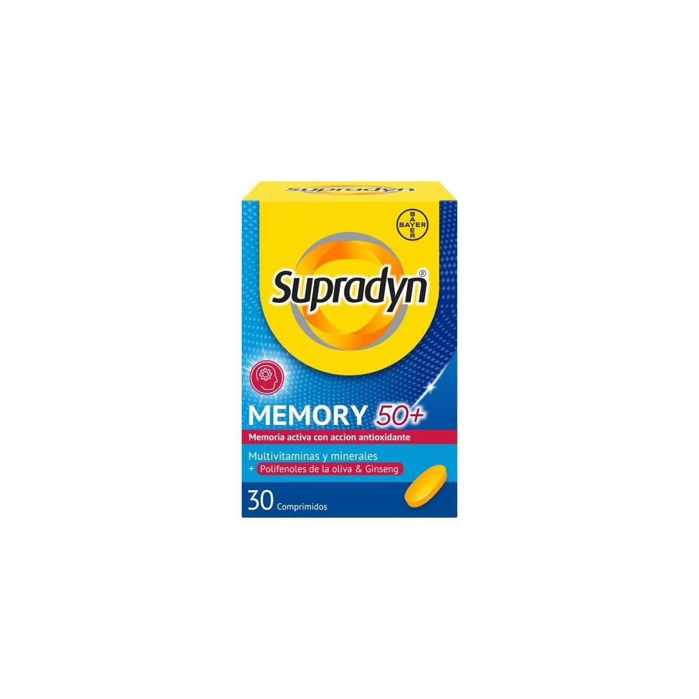 Bayer Supradyn Memory 50+ 30 comprimidos