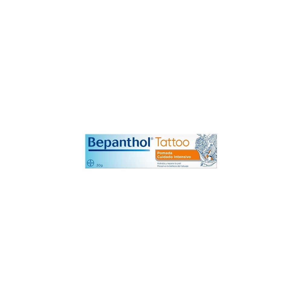 Bayer Bepanthol Tattoo Pomada Cuidado Intensivo 30g