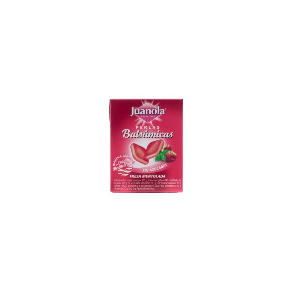 Juanola® perlas balsámicas sabor fresa 25g