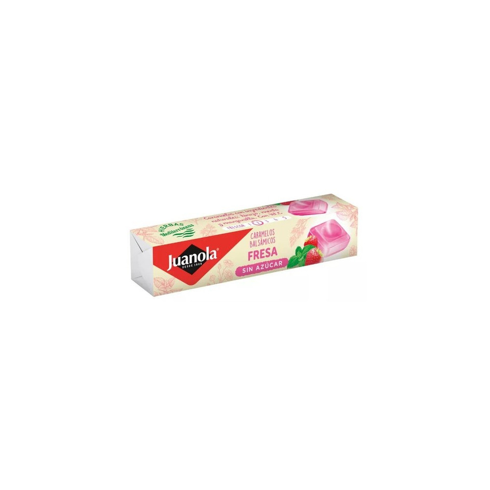 Juanola® caramelos balsámicos sabor fresa 30g