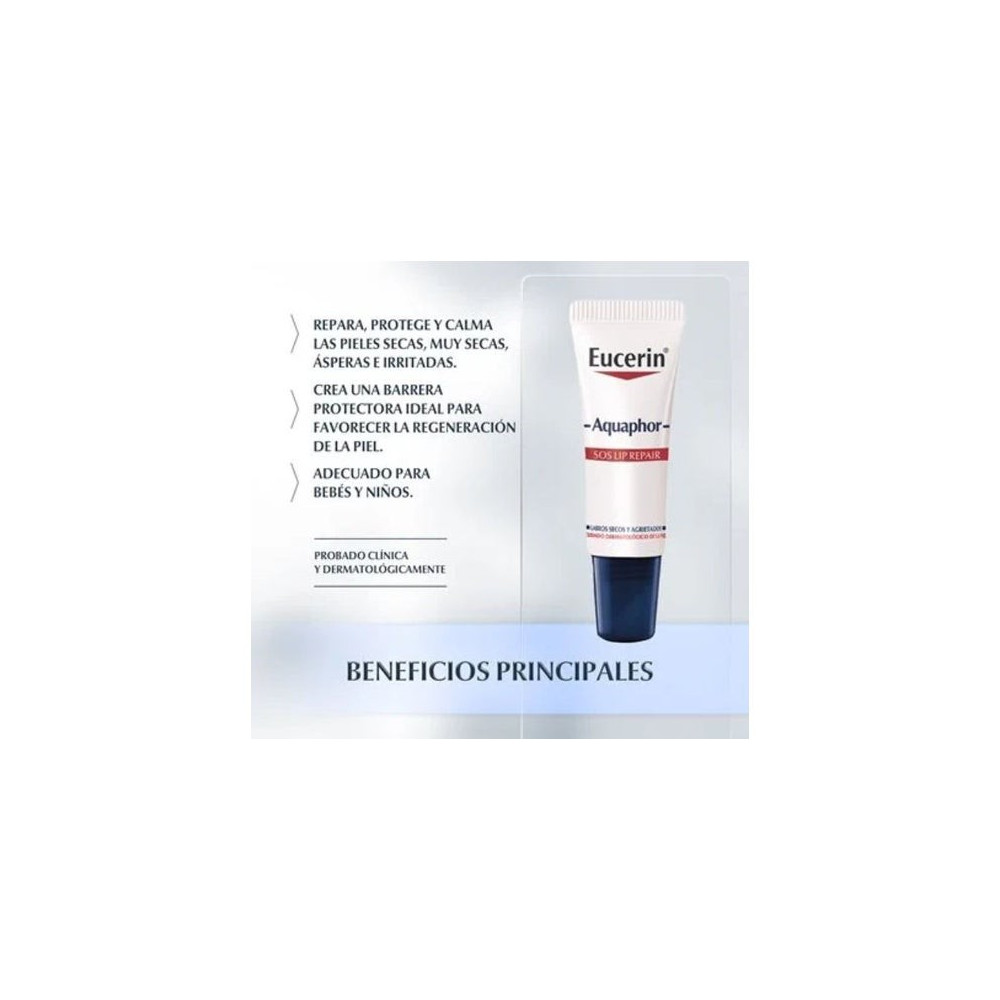 Eucerin® Aquaphor SOS Regenerador Labial 10ml