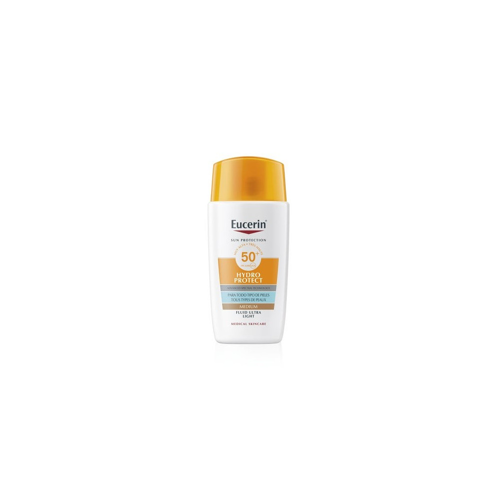 Eucerin Hydro Protect Fluido Ultra Light Tinted Medio SPF50+ 50ml