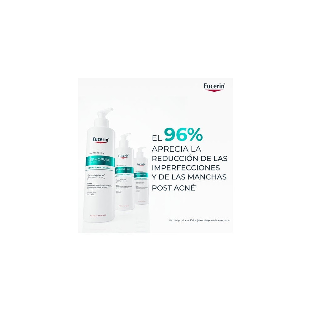 Eucerin Dermopure Gel Limpiador Concentrado Triple Efecto 400ml