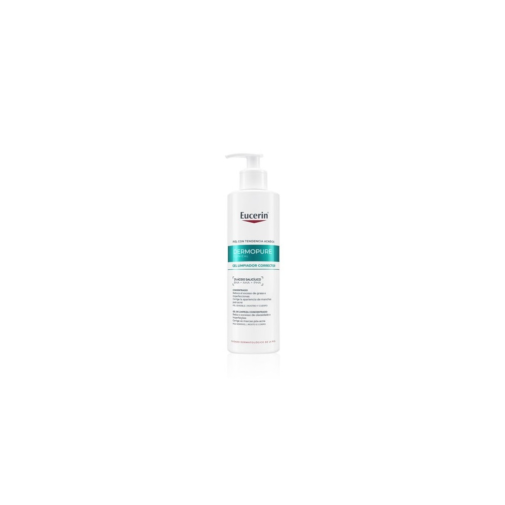 Eucerin Dermopure Gel Limpiador Concentrado Triple Efecto 400ml