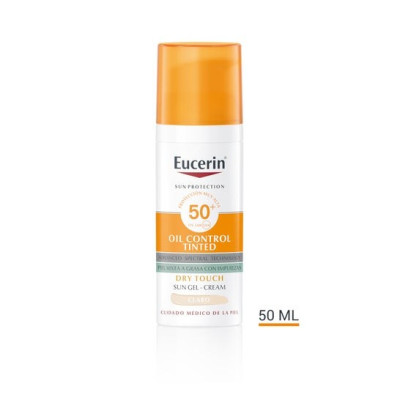 Eucerin Sun Oil Control Dry Touch Gel-Crema Tono Claro SPF50+ 50ml
