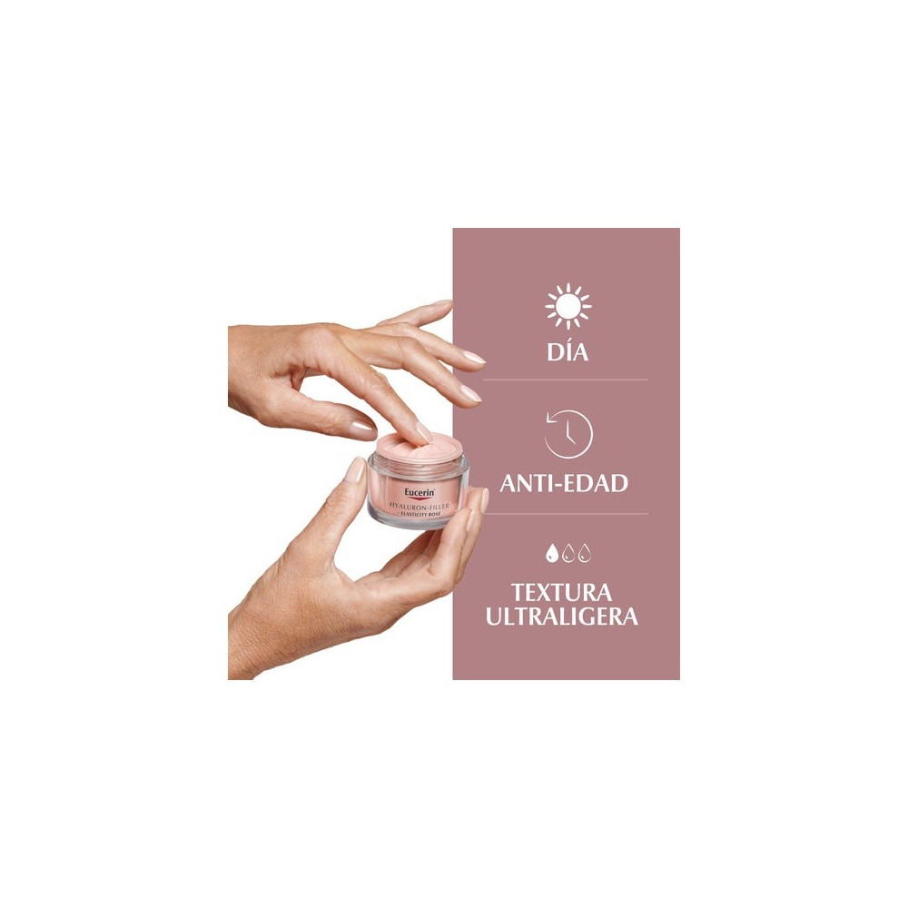Eucerin Hyaluron Filler + Elasticity Crema de Día Rosé SPF30 50ml