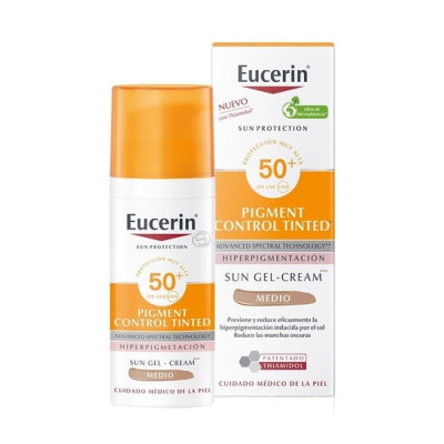Eucerin  Pigment Control Gel-Crema Tinted Medio FPS50+ 50ml