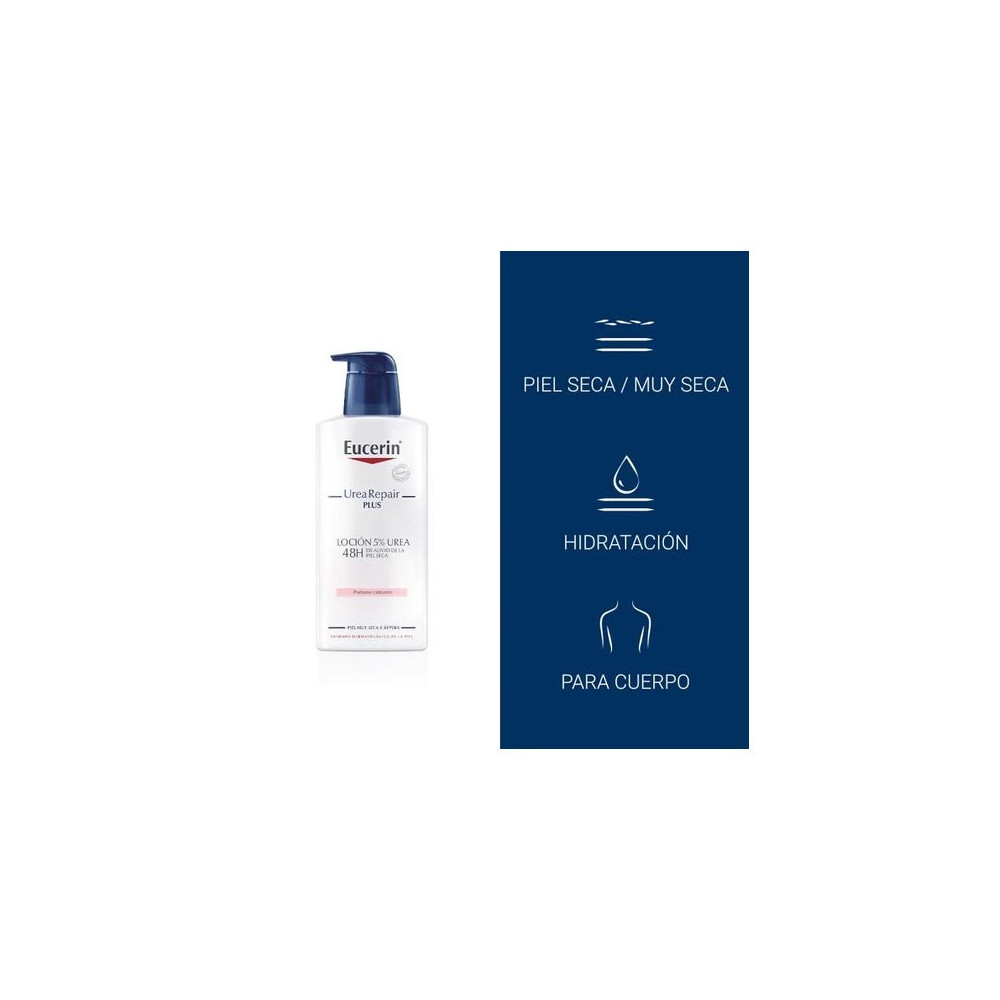 Eucerin UreaRepair Plus Loción 5% Urea con Perfume 400ml