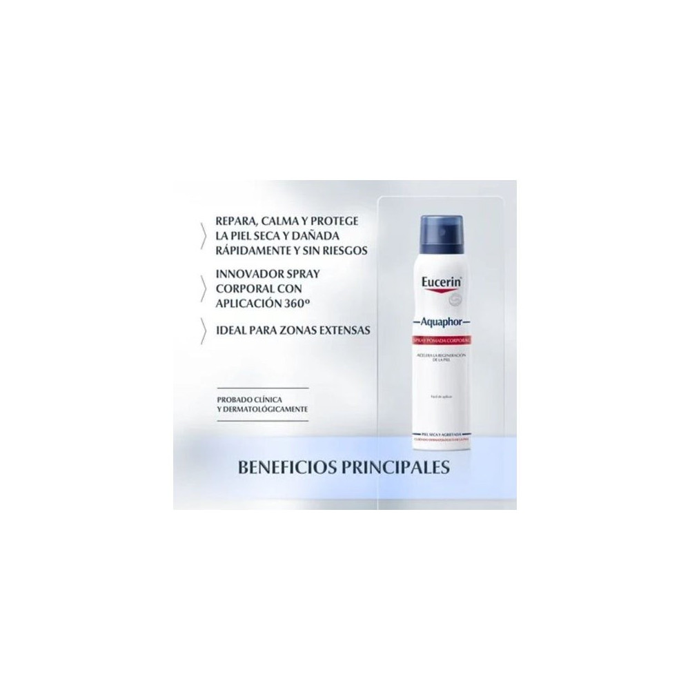 Eucerin Aquaphor Spray Pomada Corporal 250ml