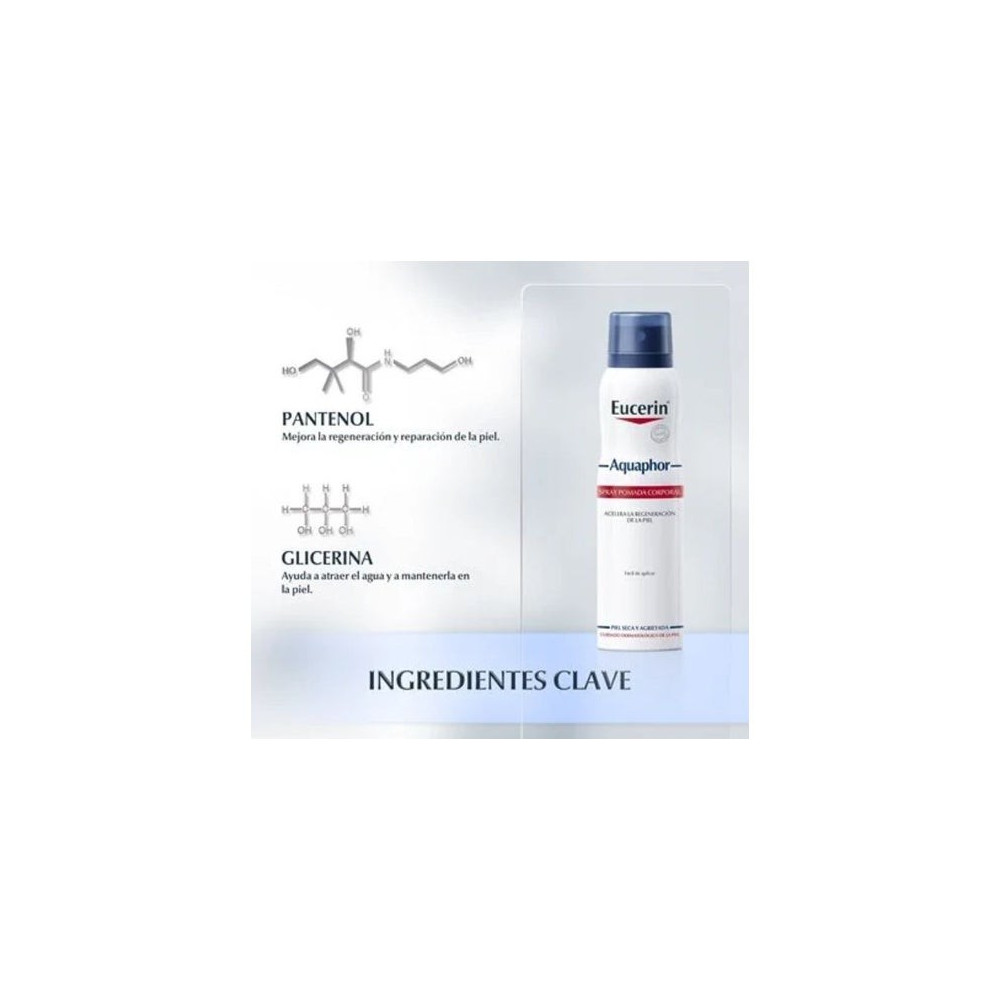 Eucerin Aquaphor Spray Pomada Corporal 250ml