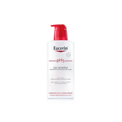 gel de baño eucerin piel sensible pH 5 400 ml