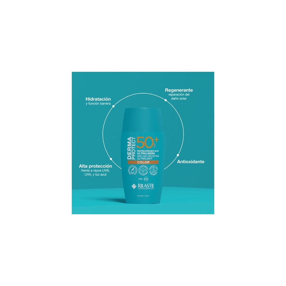 Rilastil Dermaprotect SPF50+ con Color 50ml