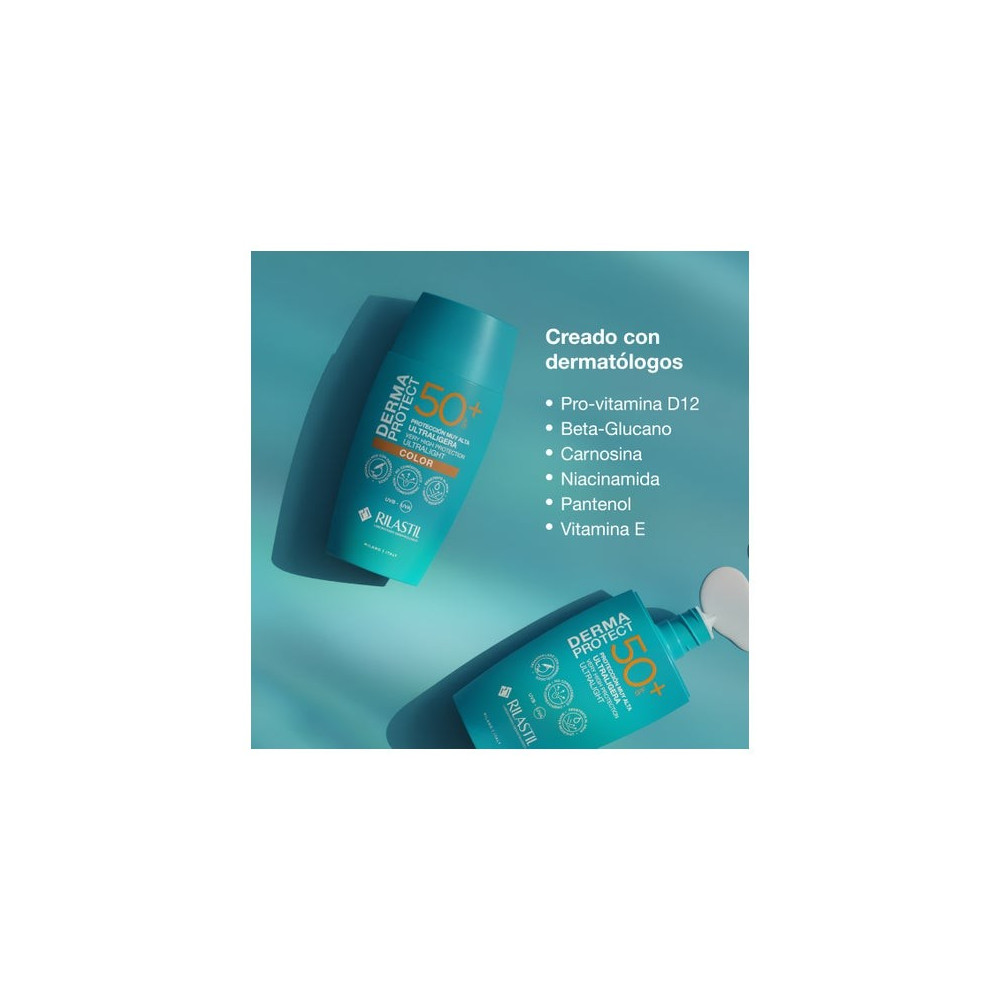Rilastil Dermaprotect SPF50+ con Color 50ml