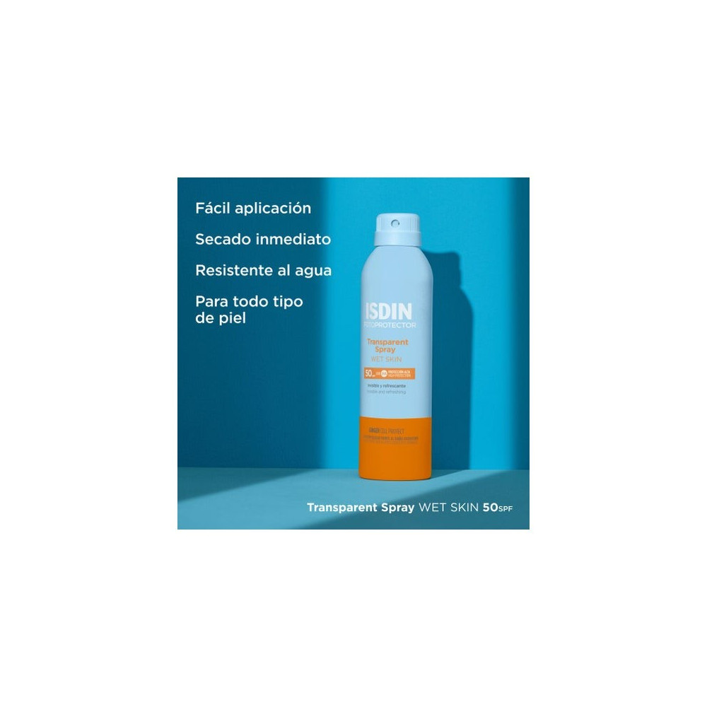 ISDIN Fotoprotector Transparent Spray Wet Skin SPF30 250ml