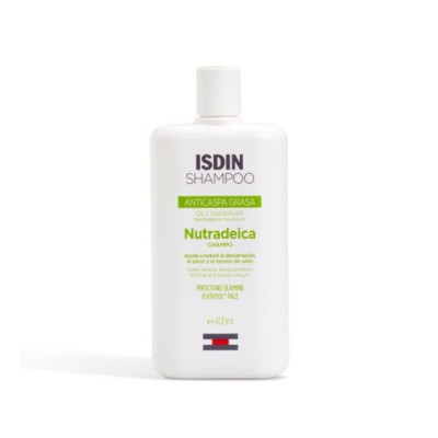 ISDIN Shampoo Nutradeica Champú Anticaspa Grasa 400ml
